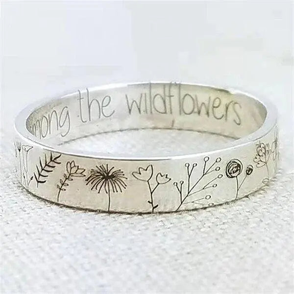 Dandelion Tooth Ring