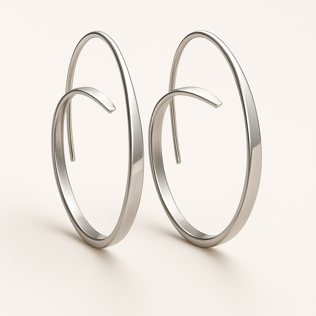 Spiral-shaped earrings