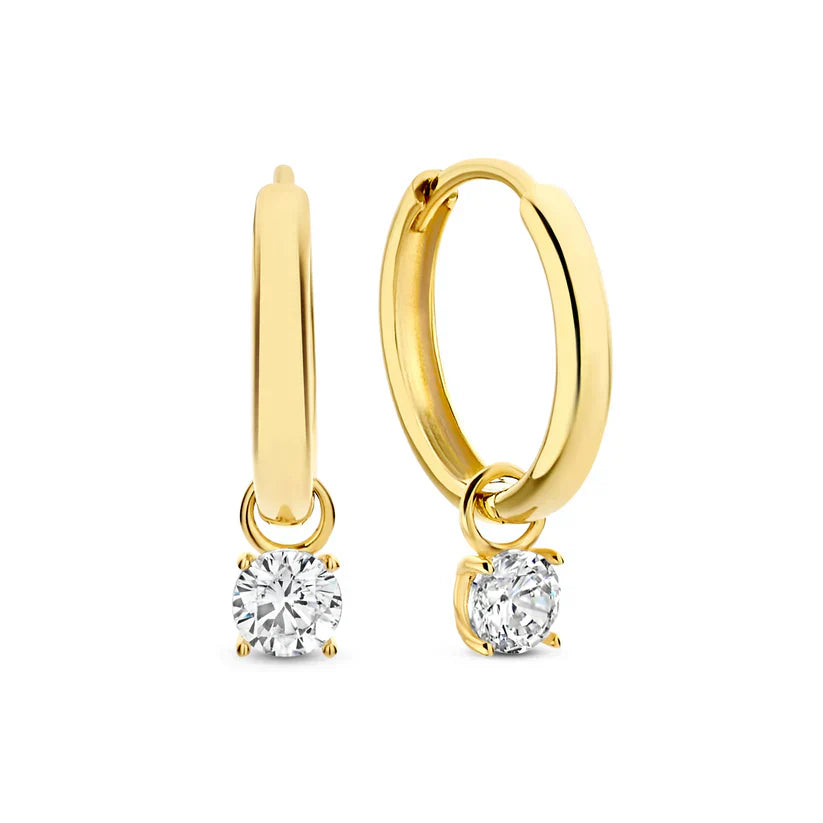Larmes de Lune Earring Set with Stone