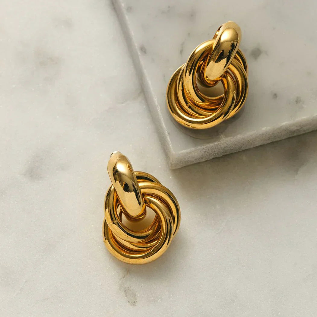 Intertwined Statement Earrings