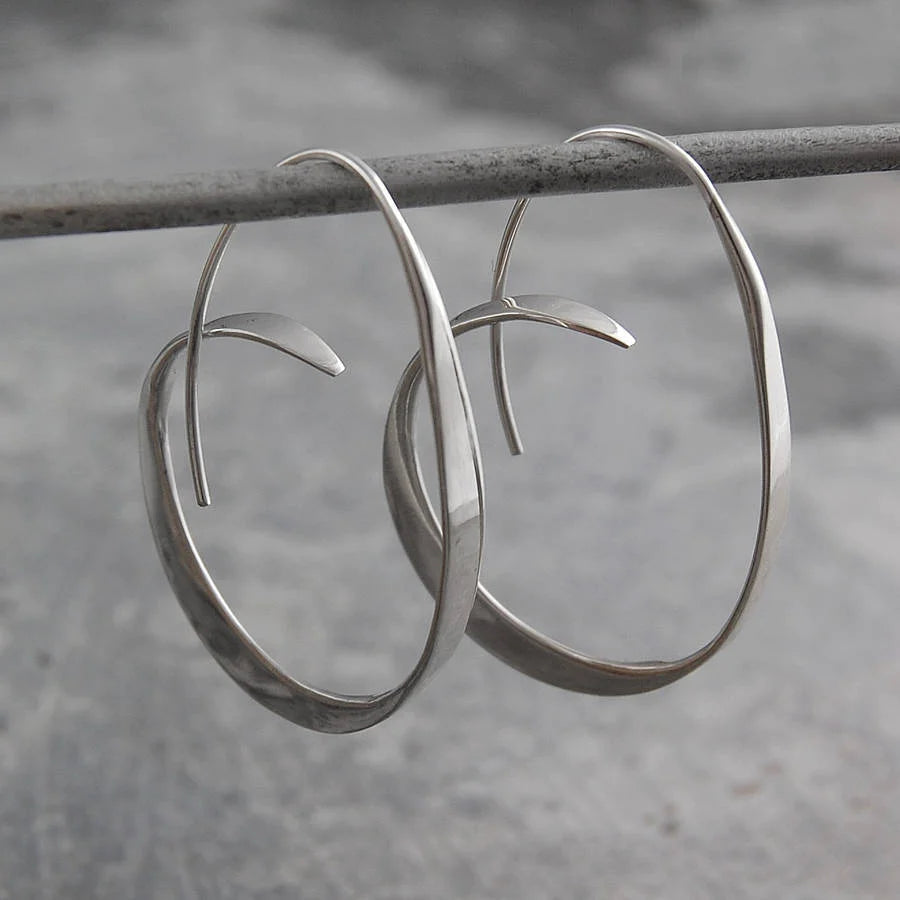 Spiral-shaped earrings
