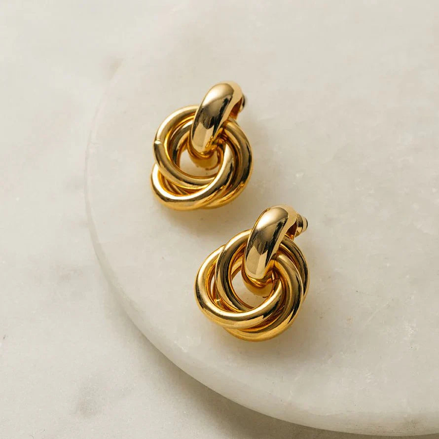 Intertwined Statement Earrings