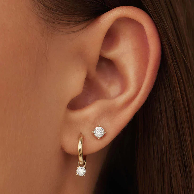 Larmes de Lune Earring Set with Stone