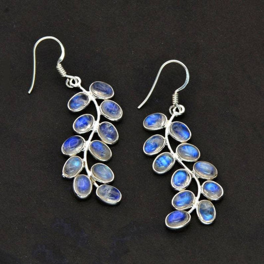Moonstone earrings