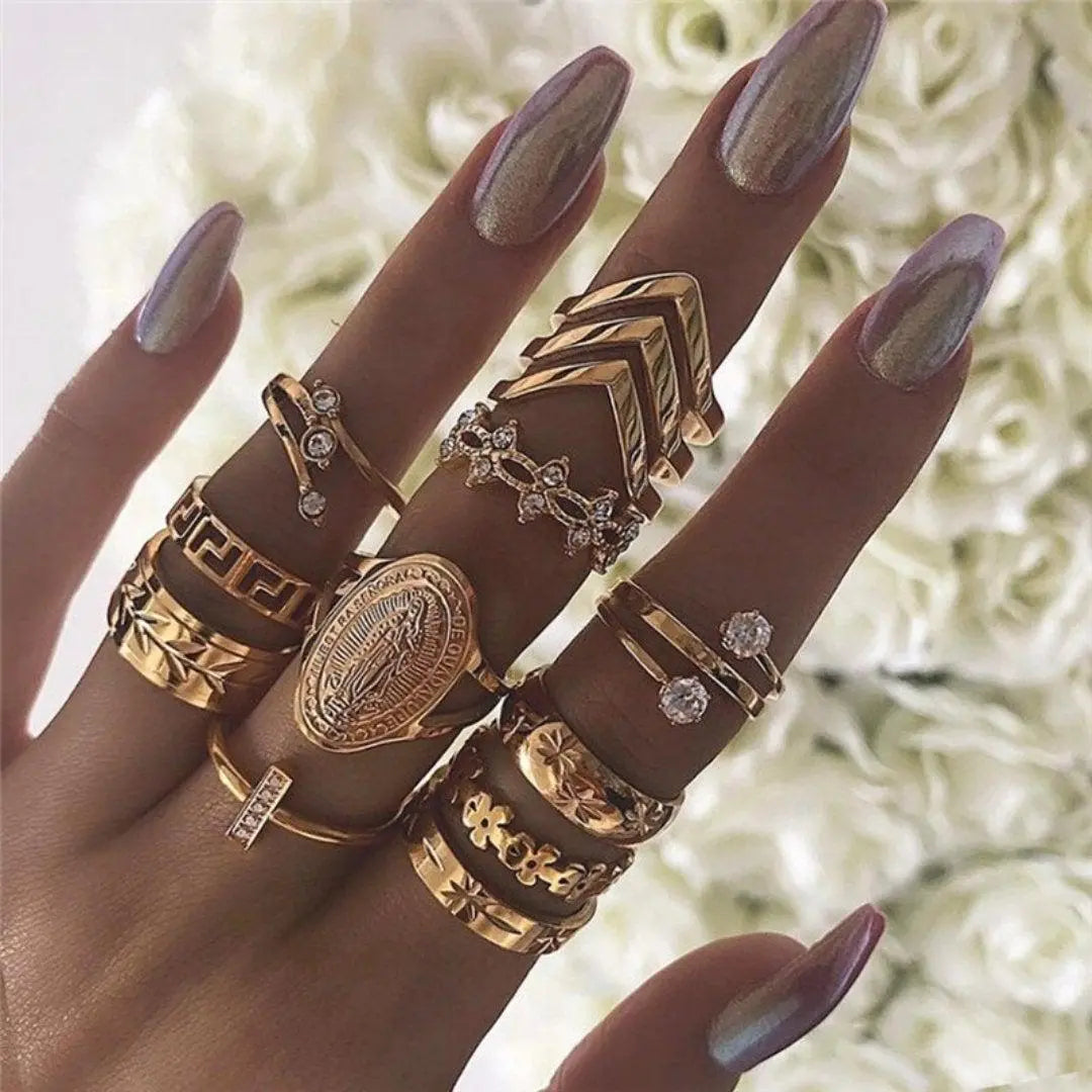 Single package with 8 to 12 rings