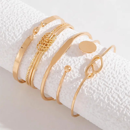 Elegant braided bracelet set