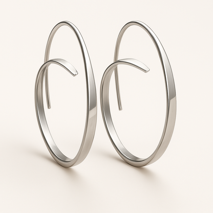 Spiral-shaped earrings