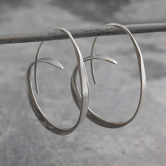 Spiral-shaped earrings