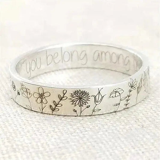 Dandelion Tooth Ring
